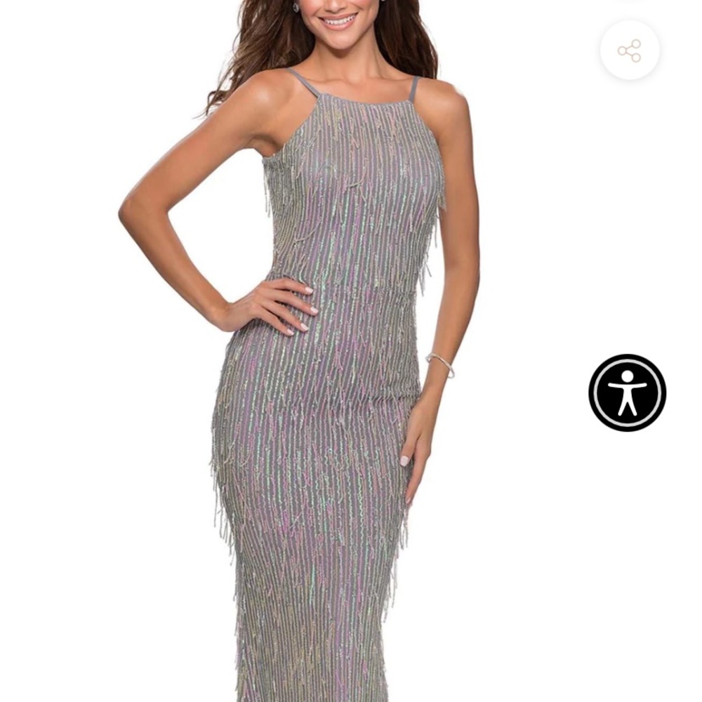 LA FEMME 28517 DRESS Brand new with tag on it. Size 8 gorgeous dinner night out